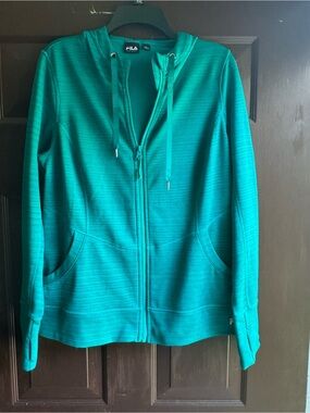 FILA Zip Up Hoodie Size Large